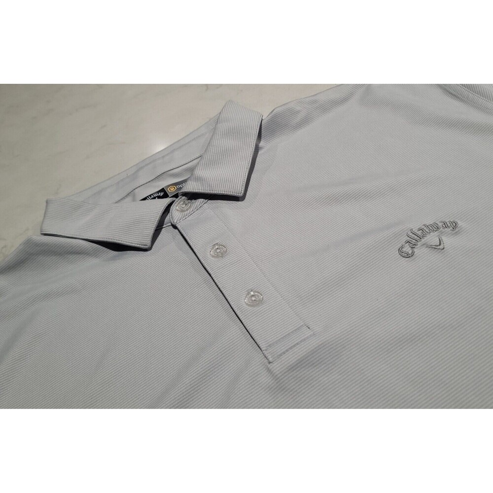 Callaway Polo Opti-Dri Golf Performance Gray NWOT 2XL - Picture 9 of 12
